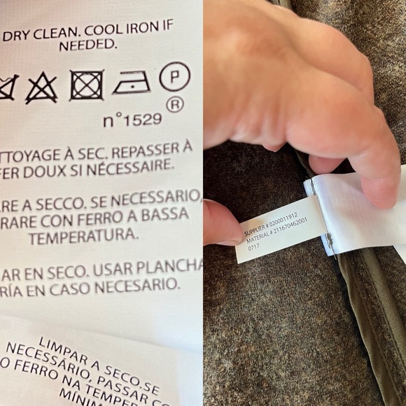 SOLD Polo Ralph Lauren Herringbone Tweed Double Knit Wool Blazer Jacket 4 Green - Picture 15 of 16